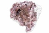 Sparkly, Pink Amethyst Geode Half - Argentina #235149-1
